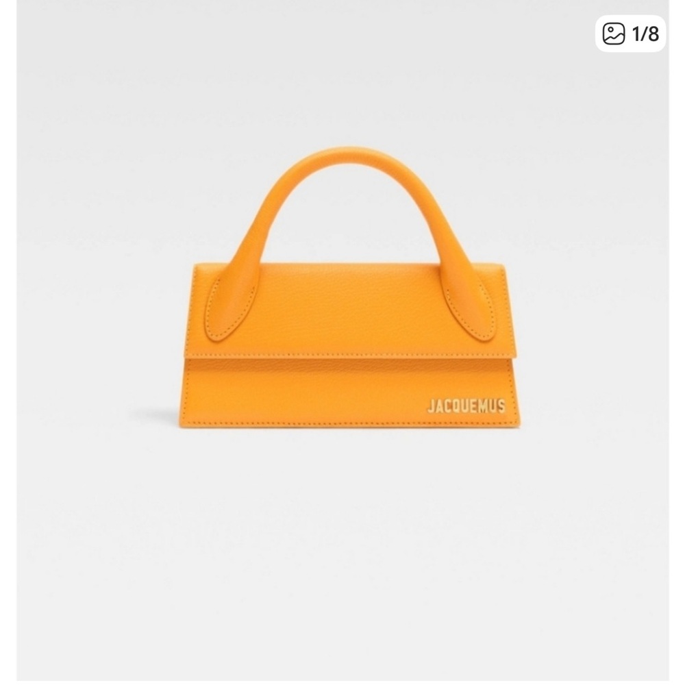 Jacquemus Vibrant Orange Mini Bag